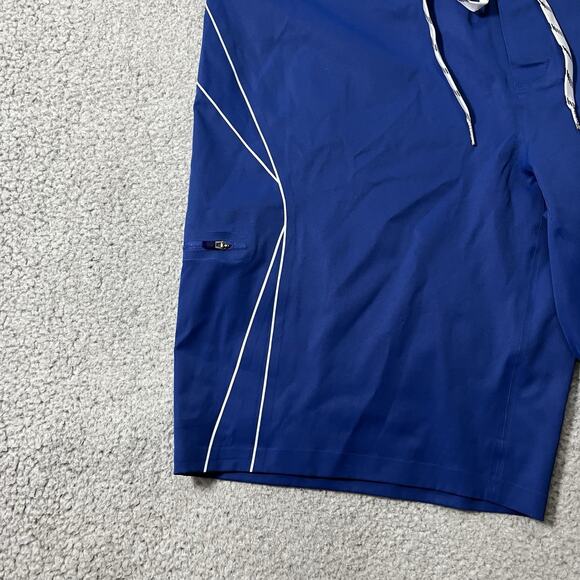 Lululemon Board Shorts Mens 40 Blue Swim Trunks Pockets Beach Drawstring - Picture 9 of 11